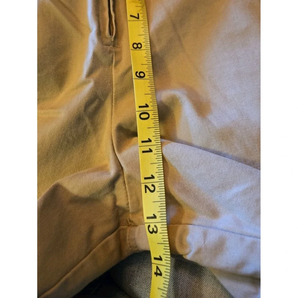 White Stag Women Size 12 Khaki Skort Embroidered 100% Cotton‎ Y2K